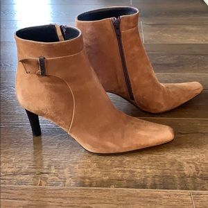 Via Spiga Suede Ankle Boot